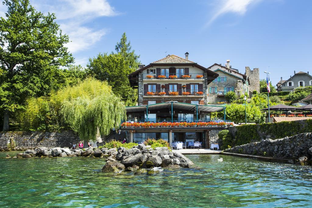 Hotel Restaurant Du Port Yvoire Exterior photo