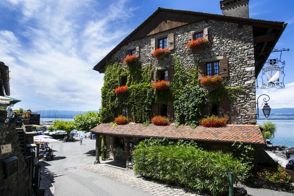 Hotel Restaurant Du Port Yvoire Exterior photo
