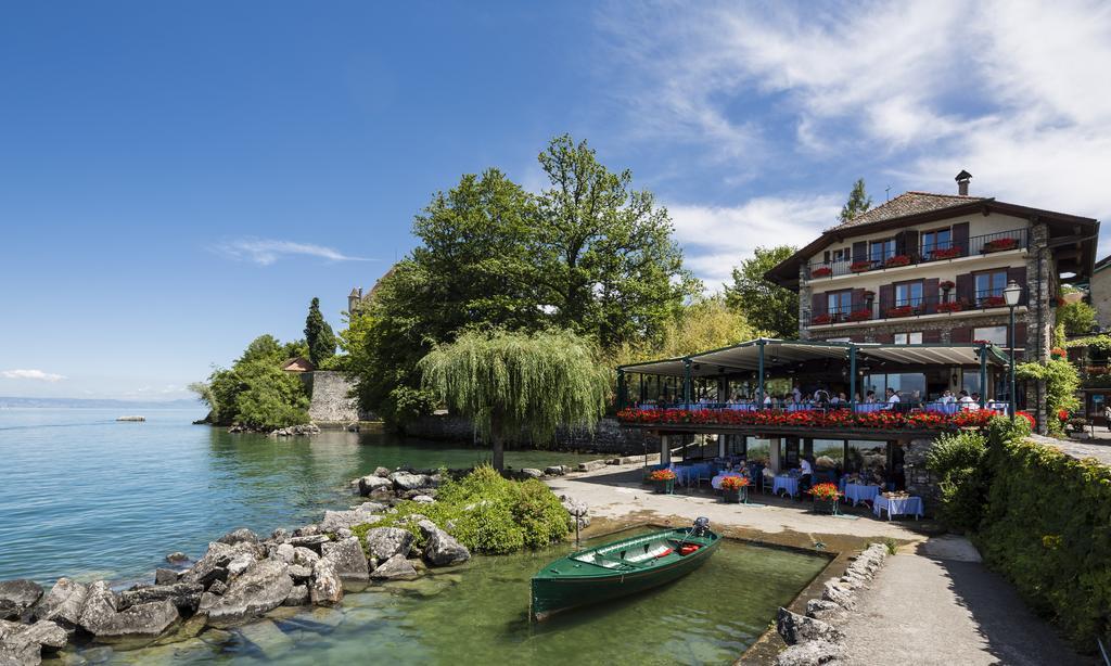 Hotel Restaurant Du Port Yvoire Exterior photo